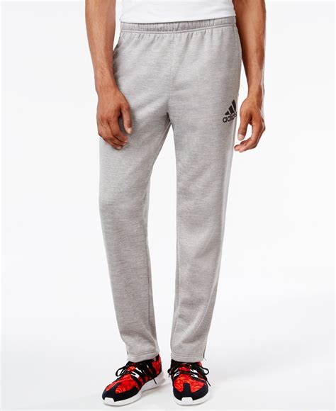 fake grey adidas sweatpants|adidas gray sweatpants men.